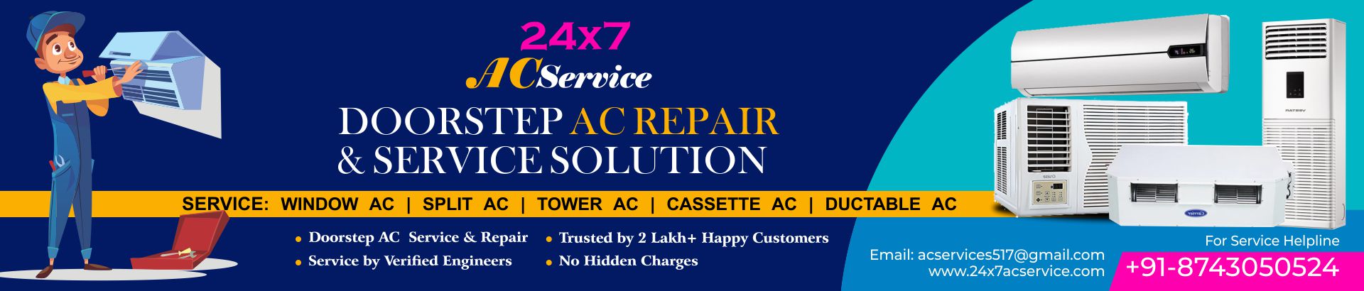 Ac Repair And Service In Preet Vihar Delhi